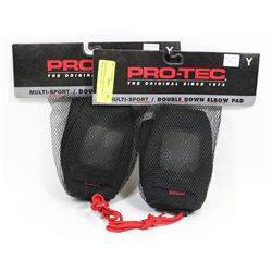 2 NEW PAIRS OF PROTEC MULTI SPORT ELBOW PADS