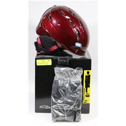 NEW SMITH HELMET LADIES VOYAGE RED WITH LIFETIME