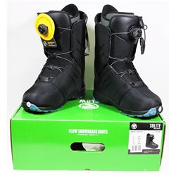 NEW FLOW SOLITE SIZE 8 SNOWBOARDING BOOTS.