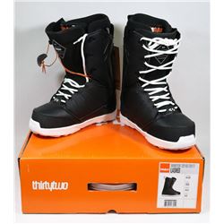 NEW THIRTY TWO LASHED SIZE 10 BLACK SNOWBOARDING