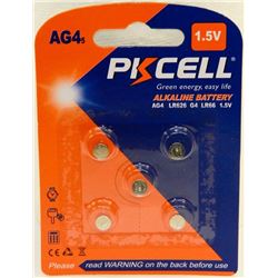 PACK OF 5 AG45 WATCH BATTERIES