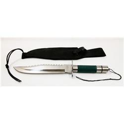 NEW 13.5" SURVIVAL KNIFE WITH SHEATH