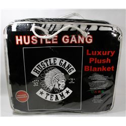 NEW "HUSTLE GANG" LUXURY PLUSH BLANKET
