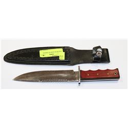 ROSE METAL KNIFE IN  SHEATH