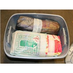 TOTE WITH 40 KG OF FLOUR