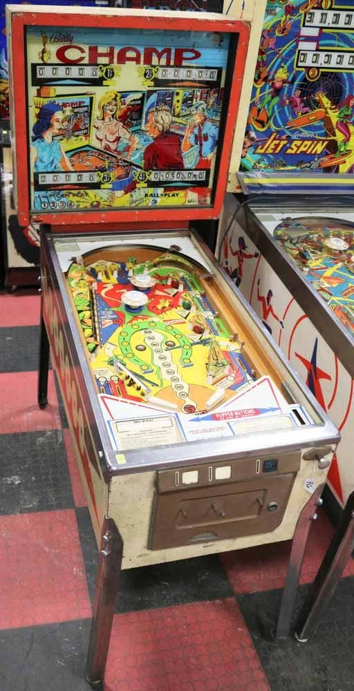 BALLY CHAMP PINBALL MACHINE