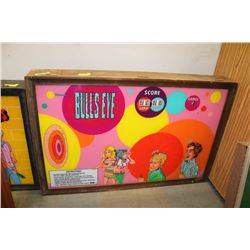 VINTAGE BULL'S EYE ARCADE GAME