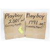 Image 1 : 1991 & 2001 PLAYBOY SETS, BOTH MISSING AUGUST