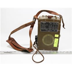 WW2 US ARMY CRANK FIELD PHONE, WESTERN ELECTRIC