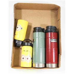 LOT OF 2 STANLEY ,2 CLASSIC ONE