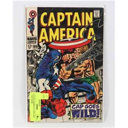 CAPTAIN AMERICA 12 CENT #106 COMIC BOOK.