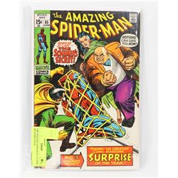 THE AMAZING SPIDERMAN 15 CENT #85 COMIC BOOK.