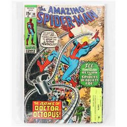 THE AMAZING SPIDERMAN 15 CENT #88 COMIC BOOK.