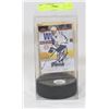Image 1 : FERNANDO PISANI  AUTOGRAPHED CARD WITH PUCK