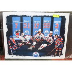 OILER'S ALL STARS - COFFEE, FUHR, KURRI,