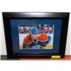 Image 1 : JORDAN EBERLE OILERS SIGNED FRAMED PHOTO.