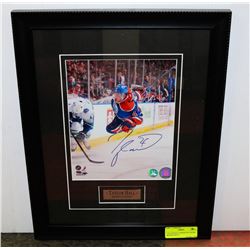 TAYLOR HALL EDMONTON OILERS SIGNED PHOTO.