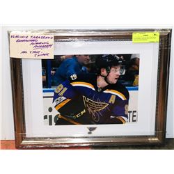 VLADIMIR TARASENKO FRAMED AND SIGNED PHOTO