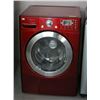 LG FRONT LOAD WASHER, RED