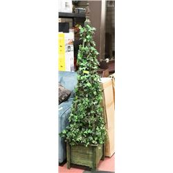 APPROXIMATELY 6' HIGH ARTIFICIAL PLANT TRELIS