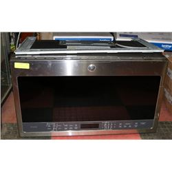 GE PROFILE STAINLESS STEEL ABOVE RANGE MICROWAVE