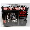 NEW "INDIAN PRINCESS" LUXURY PLUSH BLANKET