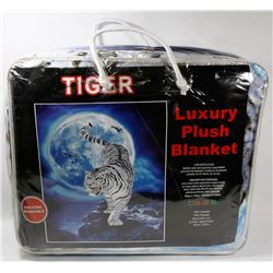 NEW "TIGER" LUXURY PLUSH BLANKET