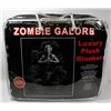 NEW "ZOMBIE GALORE" LUXURY PLUSH BLANKET