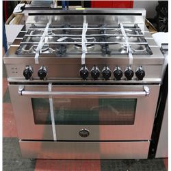 NEW BERTAZZONI ITALIA STOVE, MODEL MAS365GAXE101