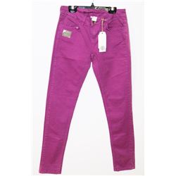 NEW MB ELEMENT WOMANS MAGENTA DENIM, SIZE 25