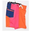 Image 1 : NEW MENS LOST MULTI COLORED SHORTS SIZE 34