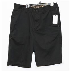NEW AV78 SHORTS, BLACK SIZE 30