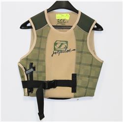 JET PILOT COMP VEST, CHILD SIZE MEDIUM, NEW