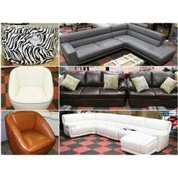FEATURED LOT: NEW SOFA AND SECTIONALS