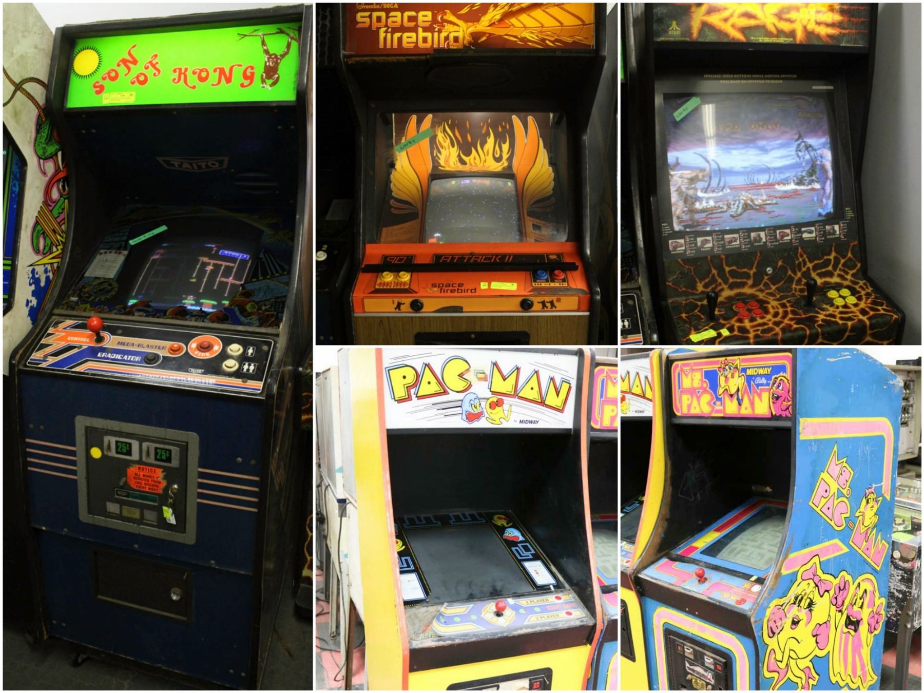 FEATURED LOT ARCADE GAMES , JUKEBOXES , PACHINKO Kastner Auctions