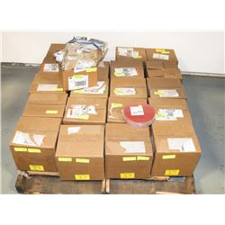 PALLET OF COATED ABRASIVE SANDING DISCS