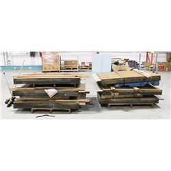 2 PALLETS OF HEAVY DUTY BOLT ON RUBBER MATS