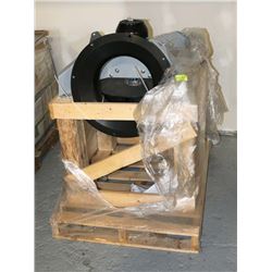 575 VOLT HEAVY DUTY BLOWER MOTOR WITH STAND