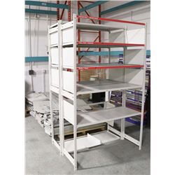 2 PALLETS SOLD WITH 2 BUILT SHELVES