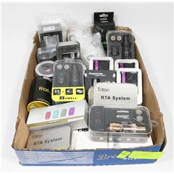 FLAT OF VAPE TANK SYSTEMS ON CHOICE