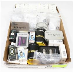 FLAT OF VAPE TANK SYSTEMS ON CHOICE