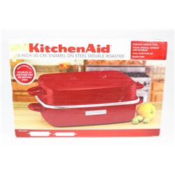 NEW KITCHENAID 18 INCH (45 CM) ENAMEL ON