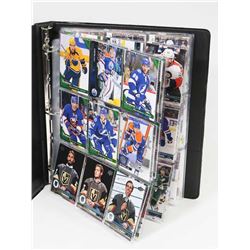 BINDER OF NHL HOCKEY CARDS