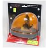BEACON TEARDROP AMBER EMERGENCY LIGHT, NEW