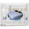 NEW SNUGGLE SIZE TWIN XL MATTRESS PAD ANCHORED