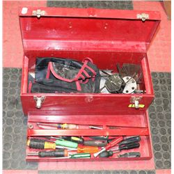 TOOL BOX FULL OF TOOLS