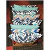 Image 1 : BOX W/8 SHOWHOME PILLOWS
