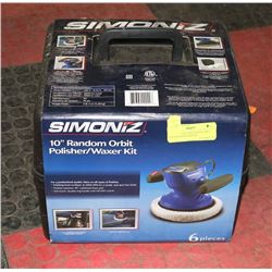 SIMONIZ 10" RANDOM ORBIT POLISHER & WAXER KIT