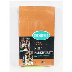 1992 PARKHURST HOCKEY SERIES 2 FACTORY SEALED