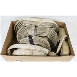 BOX W/5 HEAVY DUTY WEB SLINGS INCL.